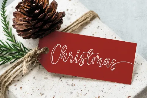 Christmas Melody Script font