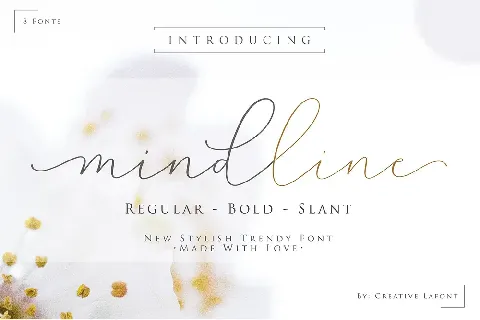 Mindline Script font