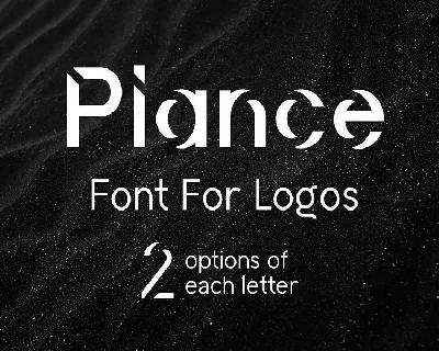 Plance font