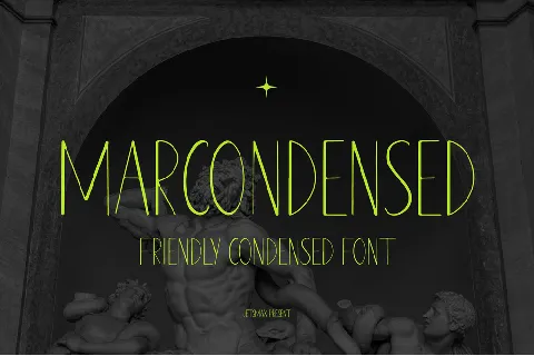 MARCONDENSED font