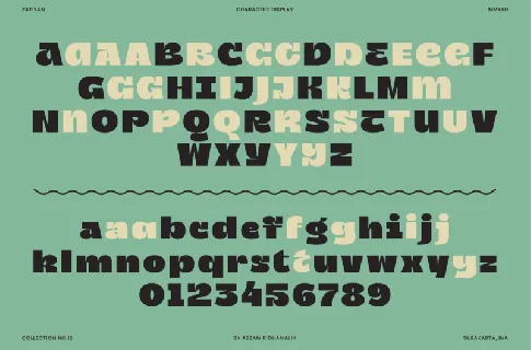 Zatiyan Typeface font