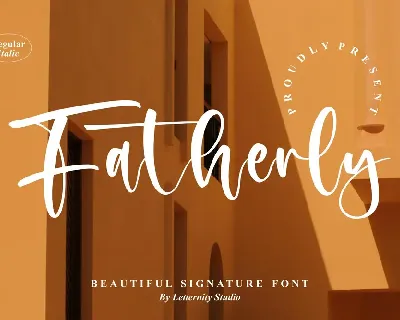 Fatherly font