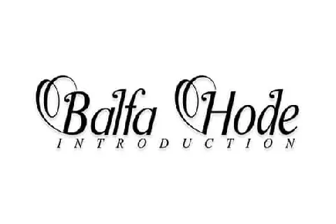 BalfaHode Serif font