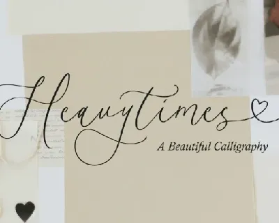 Heavytimes font