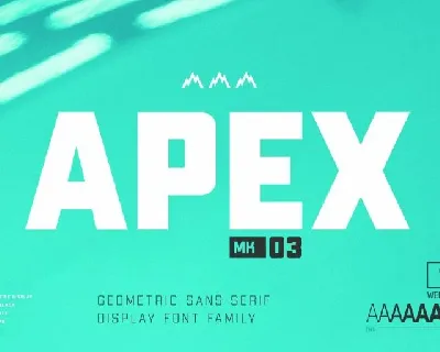 Apex Mk3 Family font