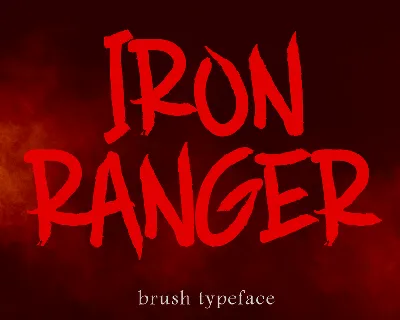 IRON RANGER font