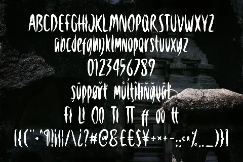 NightForest font