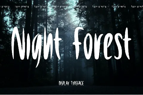 NightForest font