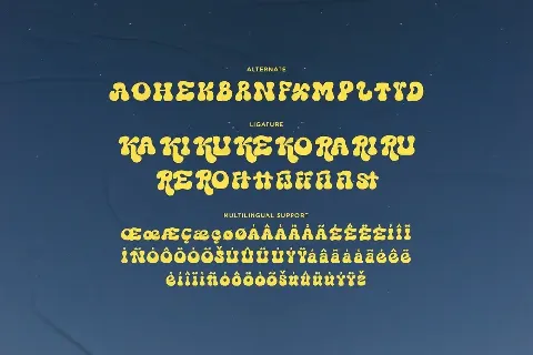 Gathrima font