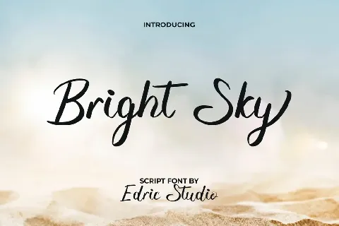 Bright Sky Demo font