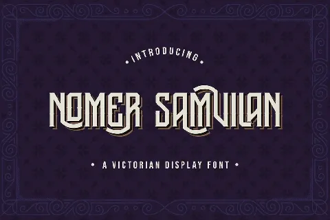 Nomer Samvilan font