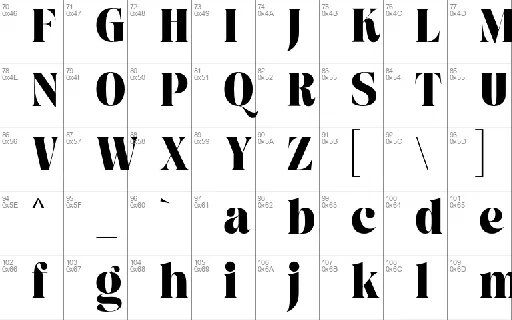 Godshome font