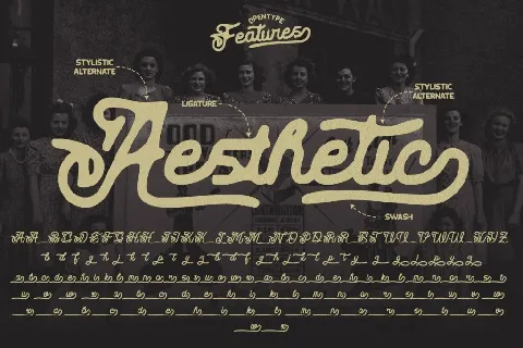 Leather Necks DEMO font