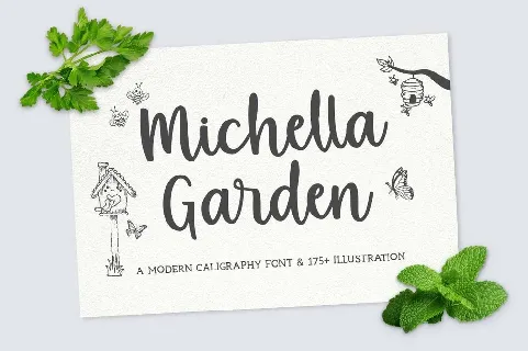 Michella Garden Script font