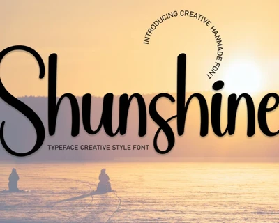 Shunshine Handwritten font
