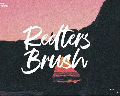 Redters Brush font