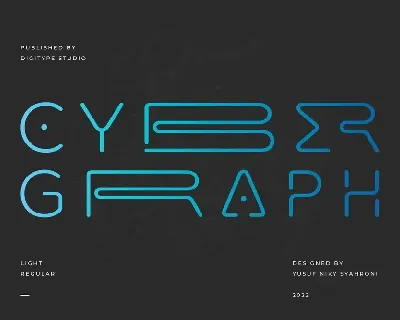 Cyber Graph font