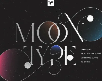 Moon Type font