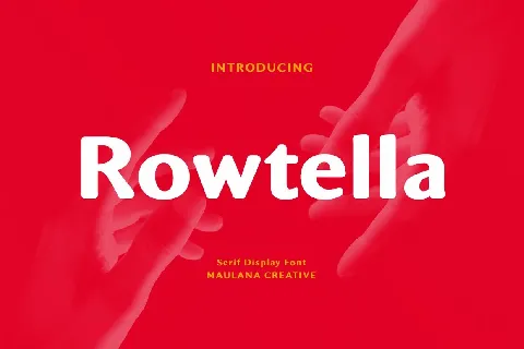 Rowtella font