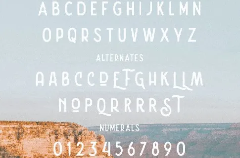 Nature Spirit Vintage font