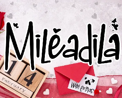 Mileadila font