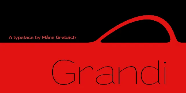 Grandi font