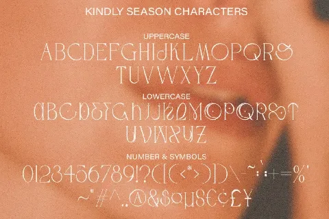 Kindly Season DEMO font