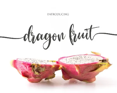 Dragon Fruit font