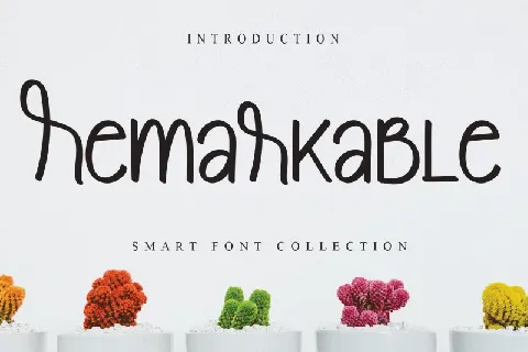 Remarkable Display font