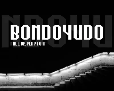 Bondoyudo Typeface font