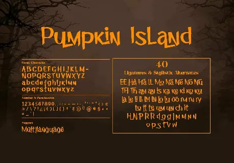 Pumpkin Island Typeface font