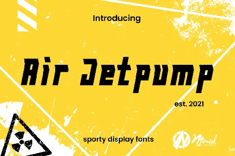 Air Jetpump font