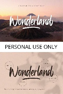 Wonderland font