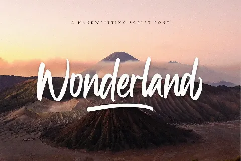 Wonderland font