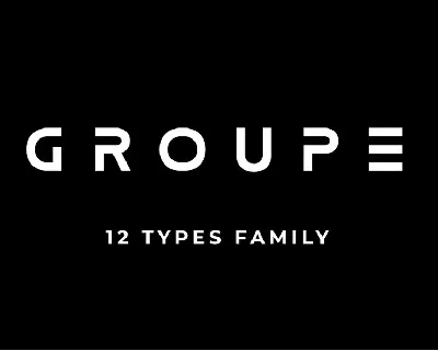 Groupe font