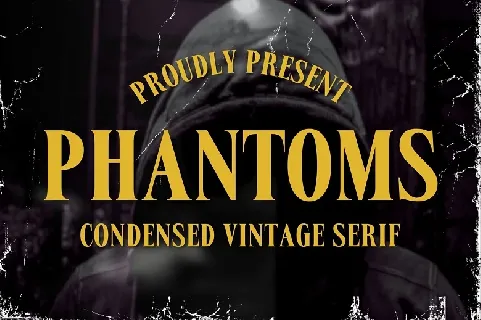 Phantoms font