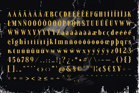 Phantoms font