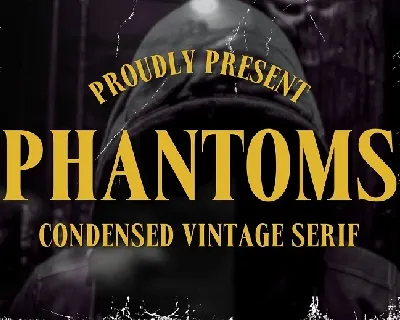 Phantoms font