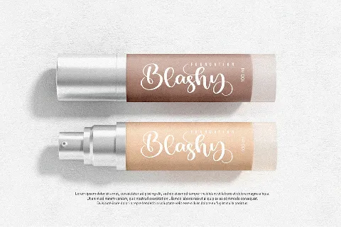 Blushmine font