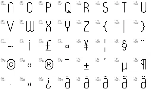 Tylko font