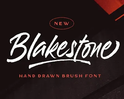 Blakestone font