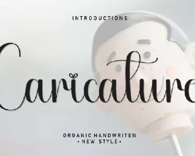 Caricature Script font