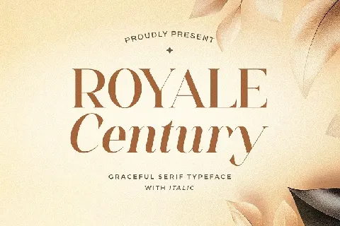 Royale Century font