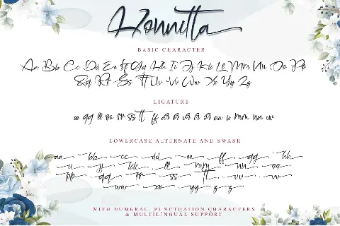 Honnitta font