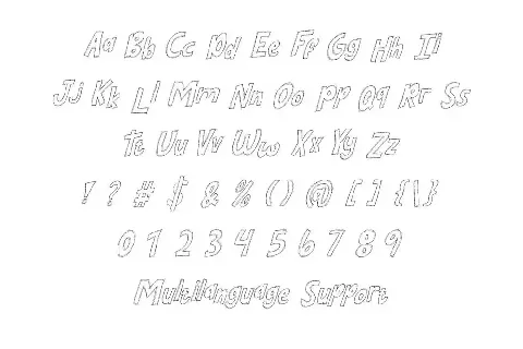 Doodle Sketch Demo font