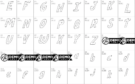 Doodle Sketch Demo font