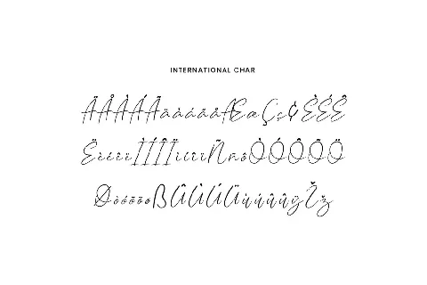 CaralanceSignature font