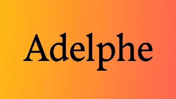 Adelphe Family font