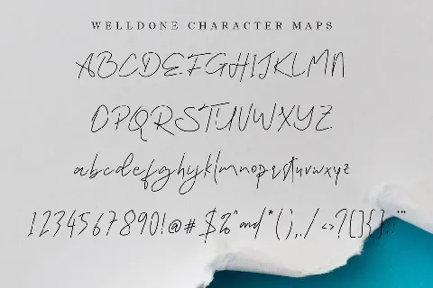 Welldone font