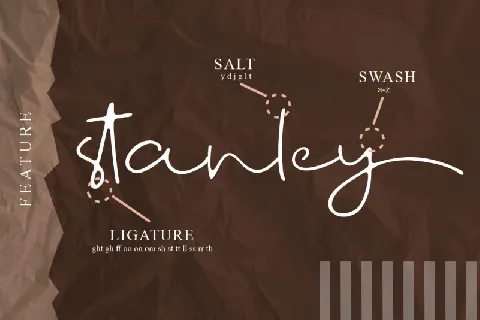 Fostone Natural Signature Script font